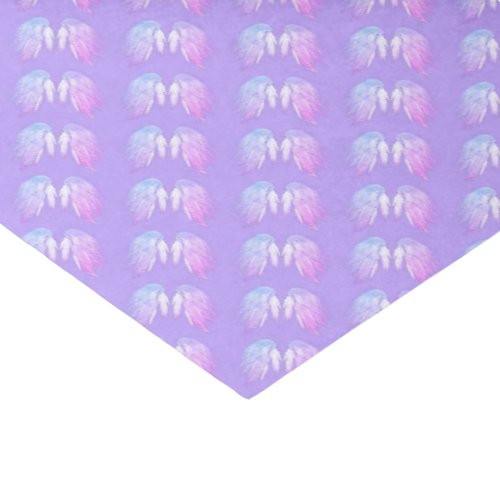 ANGEL WINGS Fairy Purple Pattern Tissue Paper