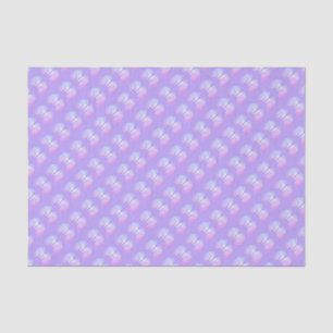 ANGEL WINGS Fairy Purple Pattern Tissue Paper