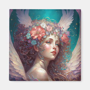 Angel Wings Fantasy Art Magnet
