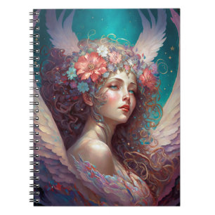 Angel Wings Fantasy Art Notebook