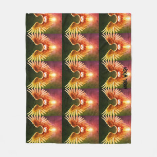 Angel Wings Fleece Blanket