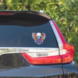 angel wings for Fathers Day Sticker