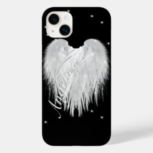 ANGEL WINGS Heart Black Starry Night Case-Mate iPhone 14 Plus Case