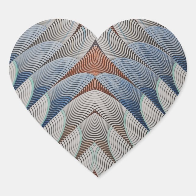 Angel Wings Heart Stickers (Front)