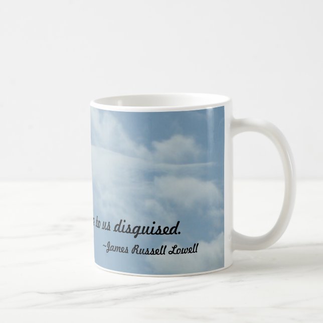 Angel Wings in the Clouds 15 oz. Mug (Right)