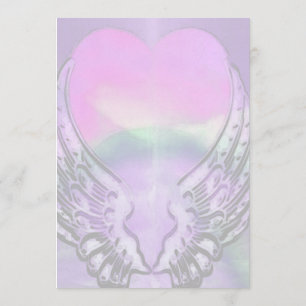 Angel Wings Invitation