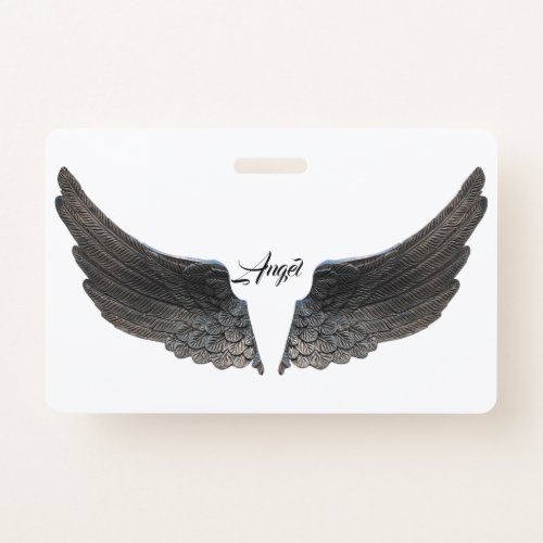 Angel Wings Keepsake Memory Love Destiny Destinys Badge