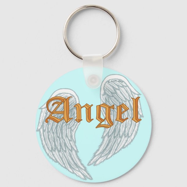 Angel Wings  key chain (Front)