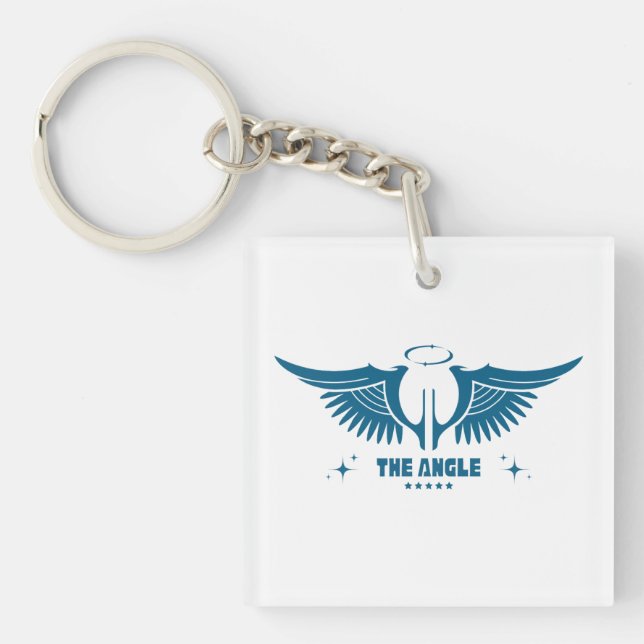 Angel Wings Keychain (Front)