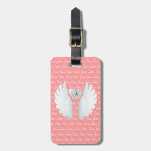 Angel Wings Luggage Tag