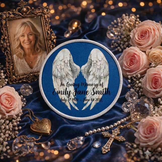 Angel Wings Memorial Design  Patch (Creator Uploaded)