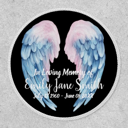 Angel Wings Memorial Design 