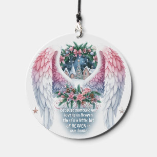 Angel Wings Memorial Wind Chime