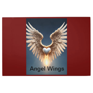 Angel Wings Metal Wall Art