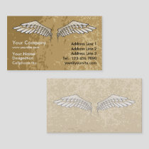 Angel Wings Muddy Business Card