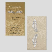 Angel Wings Muddy Business Card