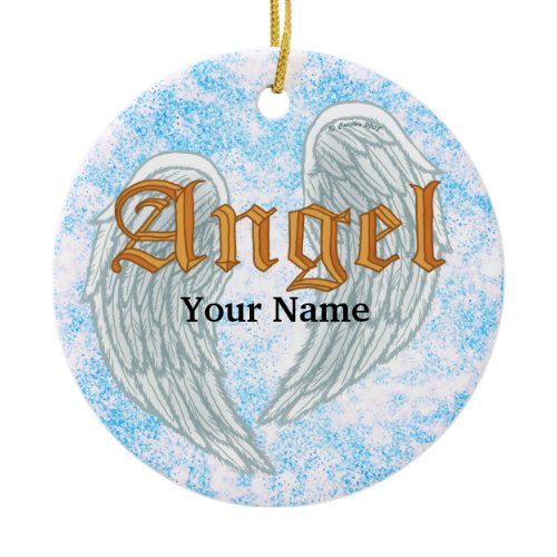 Angel Wings ornament