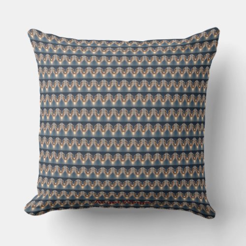 Angel Wings Outdoor Throw Pillow