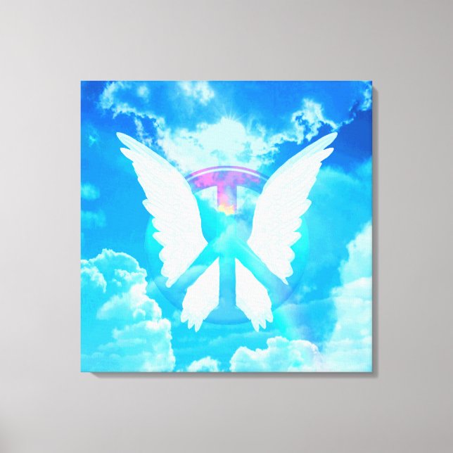 Angel Wings & Peace Sign (Front)