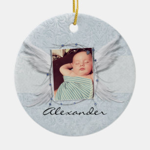 Baby Boy Angel Christmas Ornaments Zazzle 100 Satisfaction Guaranteed