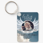 Angel Wings Photo Loving Memory Funeral/Memorial