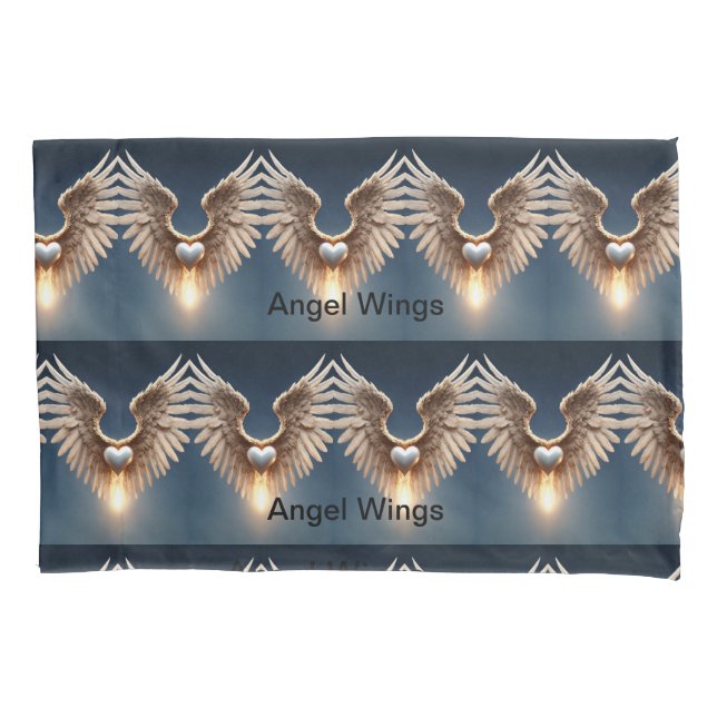 Angel Wings Pillowcase (Front)