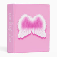 Angel Wings Pink Baby Photo Album (Mini 1