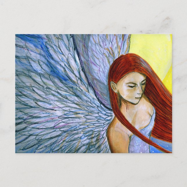 Angel Wings Postcard (Front)