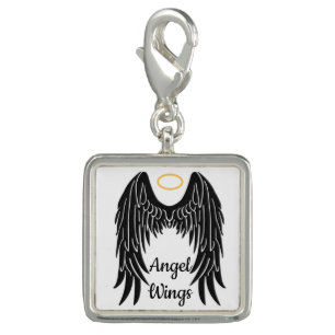 Angel Wings Silver Bracelet Charm Chaplet
