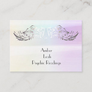 Angel Wings Spiritual Lightworker Business Card