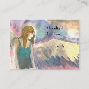 Angel Wings Spiritual Lightworker Business Card