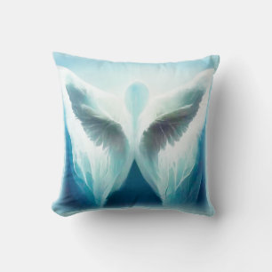 Angel Wings Throw Pillow