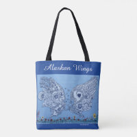 Angel Wings Tote Bag