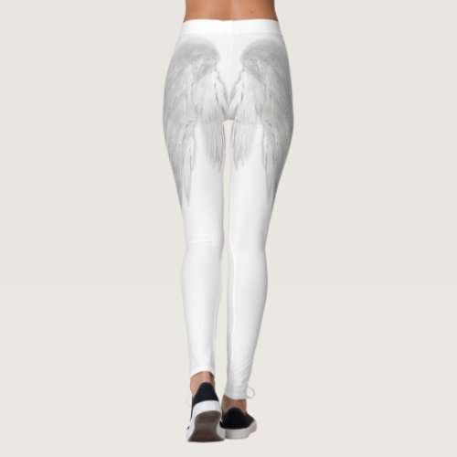 ANGEL WINGS White Leggings