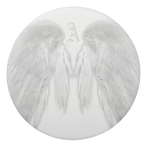 ANGEL WINGS White Monogram Eraser
