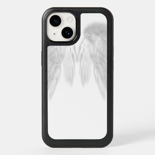 ANGEL WINGS White Otterbox iPhone Case (Back)