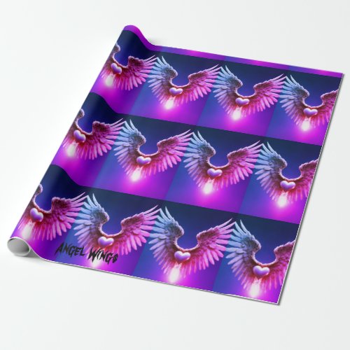 Angel Wings Wrapping Paper
