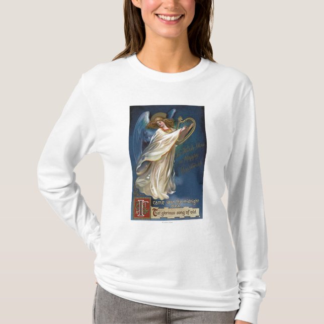 Angel with a Harp T-Shirt (Front)