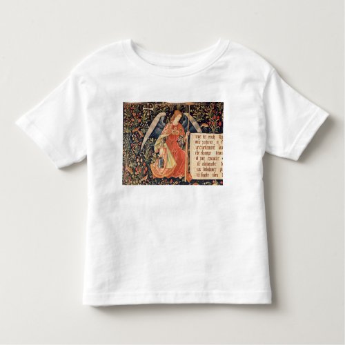 Angel with a sponge attached to a rod toddler t_shirt