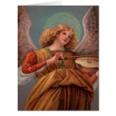 Angel with a Violin Big Greeting Card (Front)