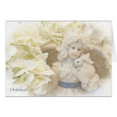 Angel with bunny (Front Horizontal)
