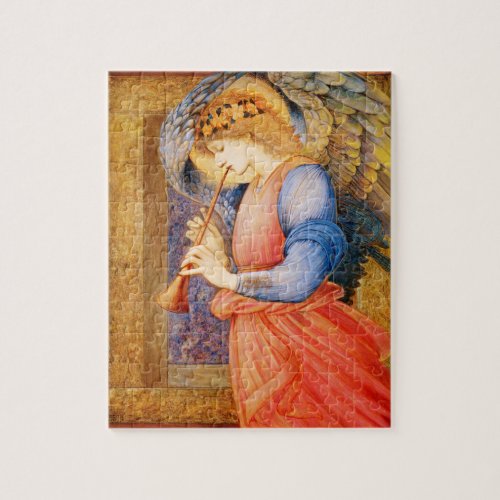 Angel with flageolet jigsaw puzzle