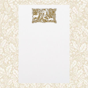 Angel with Harp Stationery