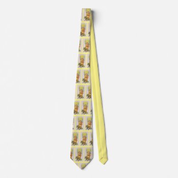 Angel With Holly And Mandolin Neck Tie by justcrosses at Zazzle