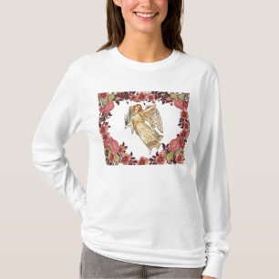 Angel With Pink Roses T-Shirt