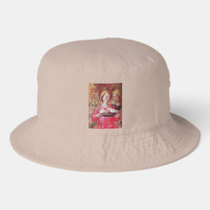 ANGEL WITH ROSES BUCKET HAT