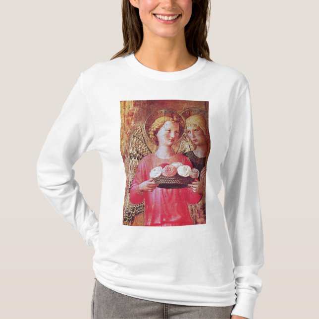 ANGEL WITH ROSES T-Shirt (Front)
