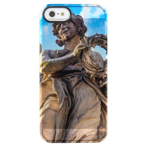 Angel with the Crown of Thorns  Clear iPhone SE55s Case