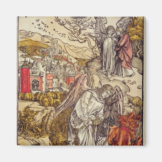 Angel with the Key of the Abyss, 1498 Magnet (Front)