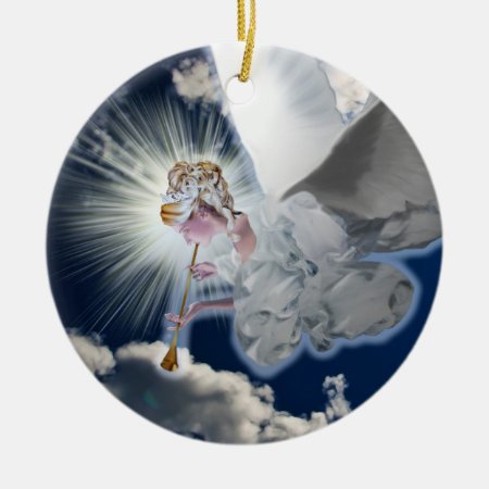 Angel With Trumpet  Ornament